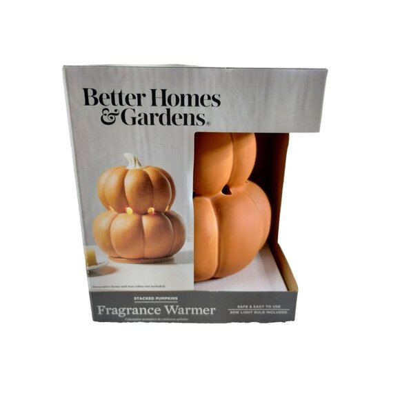 Better Homes and Gardens Stacked Pumpkins Fragrance Wax Warmer - Picture 1 of 7